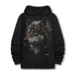 GREY WOLF PAINTING