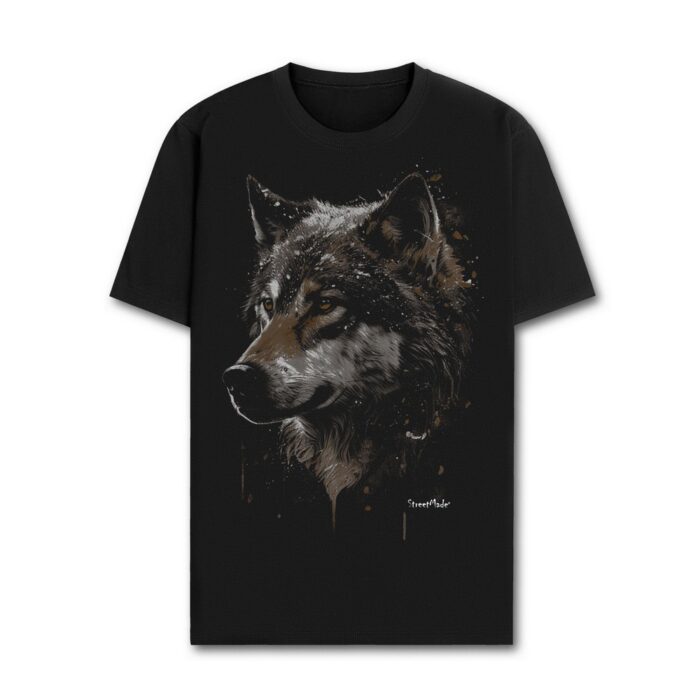 GREY WOLF PAINTING - Image 2