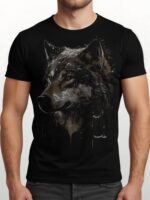 GREY WOLF PAINTING
