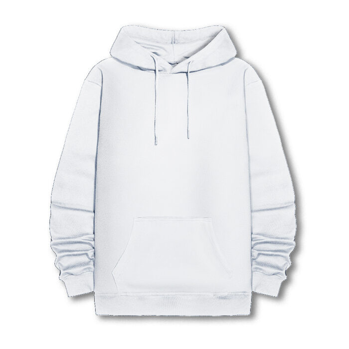 WHITE HOODIE - Image 1