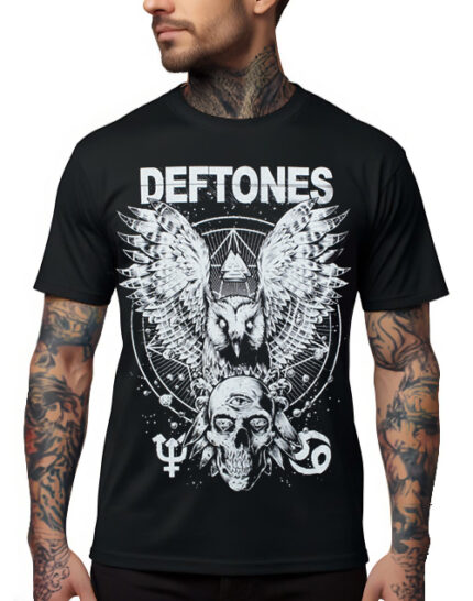 DEFTONES OWL AND SKULL